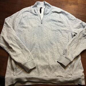 Fabletics Gray 1/4 Zip